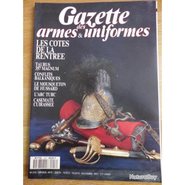 Gazette des armes et des uniformes N 216