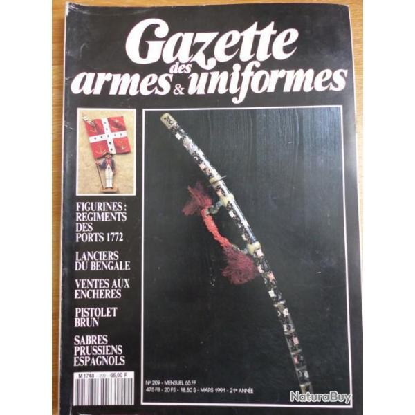 Gazette des armes et des uniformes N 209