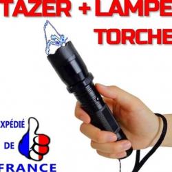 Lampe torche taser shocker tazer défense