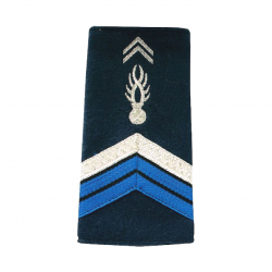 Grade Gendarmerie Fourreau Gendarme Adjoint Brodé Patrol Equipement Bleu Brigadier Chef
