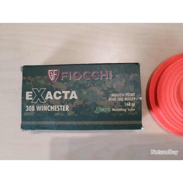 Fiocchi Exasta 308 winchester 168g
