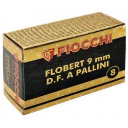 50 CARTOUCHES FIOCCHI 9MM FLOBERT N8