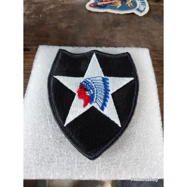 Patch arme us 2nd INFANTRY DIVISION  ORIGINAL