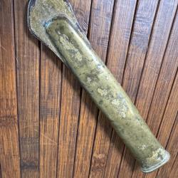GRANDE BOUTEROLE DE FOURREAU SABRE ET ÉPÉE
