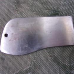 plaque de carabine à levier de sous garde Uberti argentée 92 mm côté droite