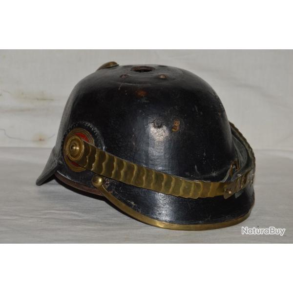 CASQUE A POINTE ALLEMAND OFFICIER Mle 1871/99-GUERRE 1914/1918