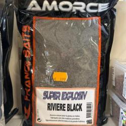 AMORCE FRANCE BAITS SUPER EXPLOSIVE RIVIERE BLACK 1kg (promo)