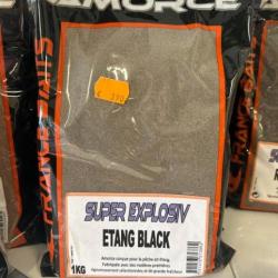 AMORCE FRANCE BAITS SUPER EXPLOSIVE ETANG BLACK 1kg (promo)