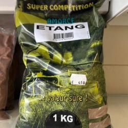 AMORCE FRANCE BAITS SUPER COMPETITION ETANG 1kg (promo)
