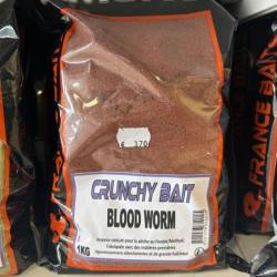 AMORCE FRANCE BAITS CRUNCHY BAIT BLOODWORM 1kg (promo)