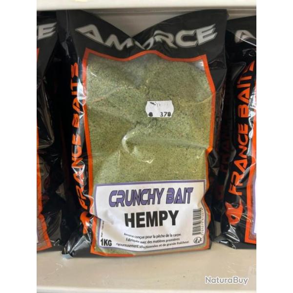 AMORCE FRANCE BAITS CRUNCHY BAIT HEMPY 1kg (promo)
