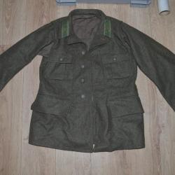 Vareuse Veste Suédoise wool jacket Modèle 39 daté 1943  M39 swedish (3)