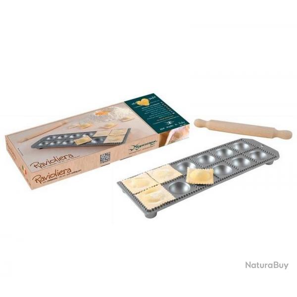Moule  ravioli 24 empreintes rondes 52 x 52 mm [Eppicotispai]