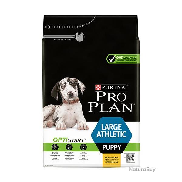 PROPLAN DOG PUPPY LARGE BREAD ATHLETIC POULET 12KGS