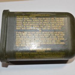 Kit de décontamination survie  RNBC US Vide US Army USA (1)