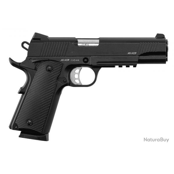Pistolet TISAS ZIG PC 1911 Noir 5'' 9X19