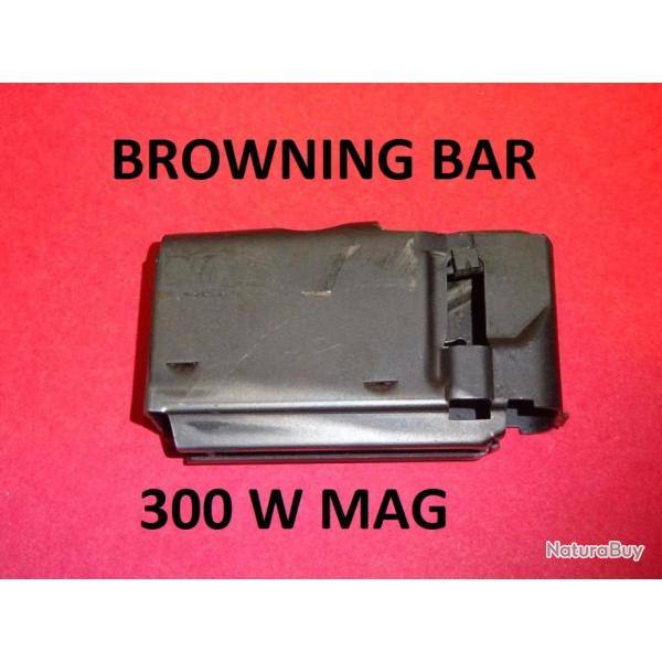chargeur carabine BROWNING BAR 300 WMAG - VENDU PAR JEPERCUTE (JO344)