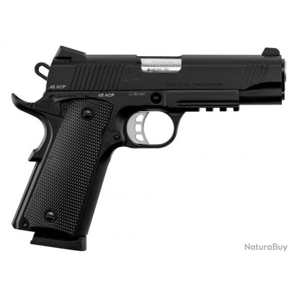 Pistolet TISAS ZIG PCS 1911 Noir 4,25'' 9X19