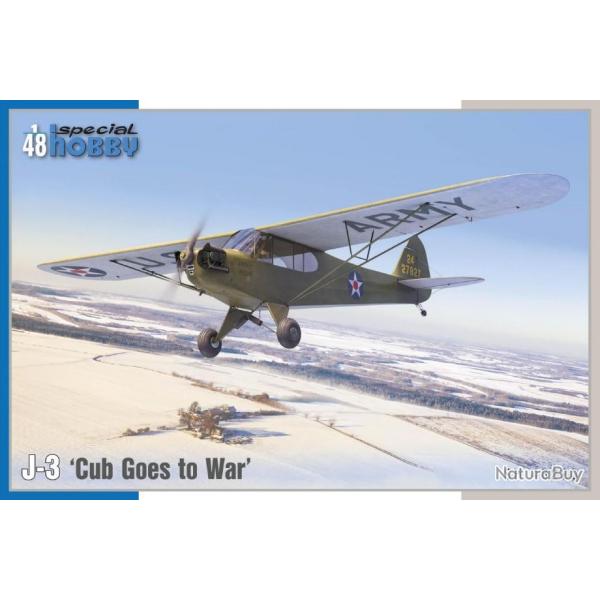 Maquette  monter - J-3 Cub va  la guerre 1/48 | Special hobby (0000 3608)