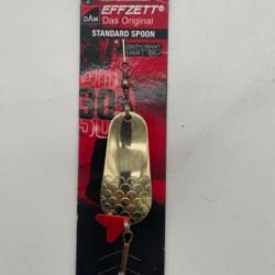 Cuiller de pêche Effzett Dam das standard spoon 5,50cm 22g doré
