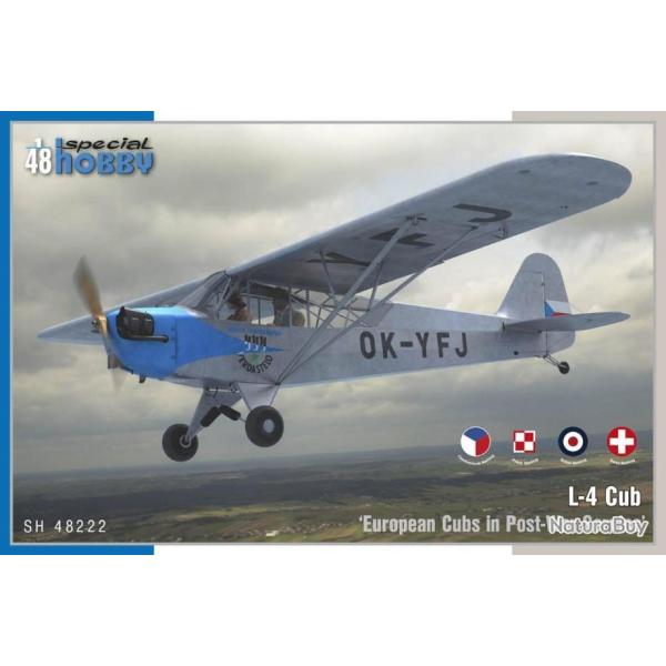 Maquette  monter - L-4 Cub dans le service d'aprs guerre 1/48 | Special hobby (0000 3609)