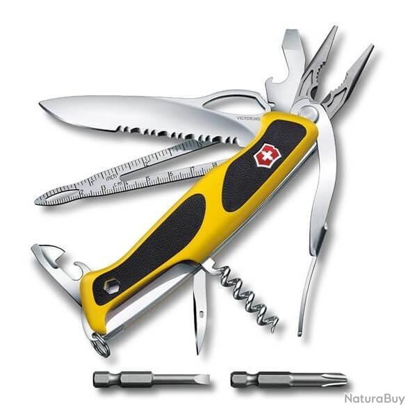 0.9798.MWC8 couteau suisse Victorinox Rangergrip Boatsman jaune