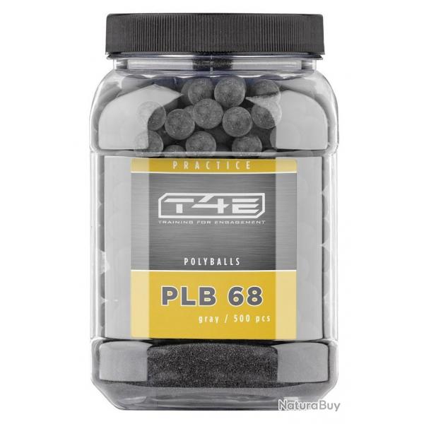 Pot de 500 billes synthtiques Plinking T4E PLB 68 cal.68