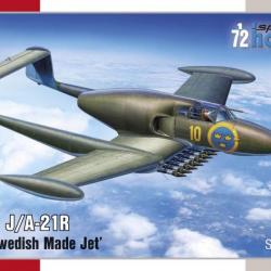 Maquette à monter - Saab J/A-21R 1/72 | Special hobby (0000 3617)