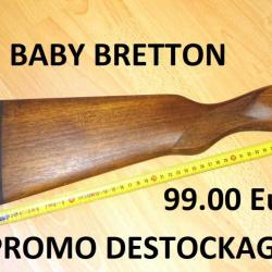 crosse fusil BABY BRETTON calibre 12 (réparée par armurier) - VENDU PAR JEPERCUTE (JO128)