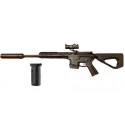 PACK CARABINE AR15 HERA ARMS 15 TH LS040/US040CAL.223REM 14.5" M-LOCK CACHE FLAMME + POINT ROUGE