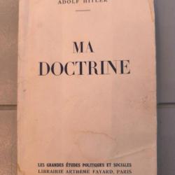 Adolf Hitler - Ma doctrine