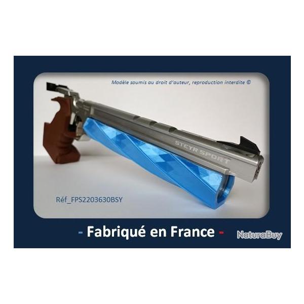 Fourreau de Protection pour bombonne d'air comprim Pistolet 10 Mtres Steyr.Teinte "BLUE SKY".