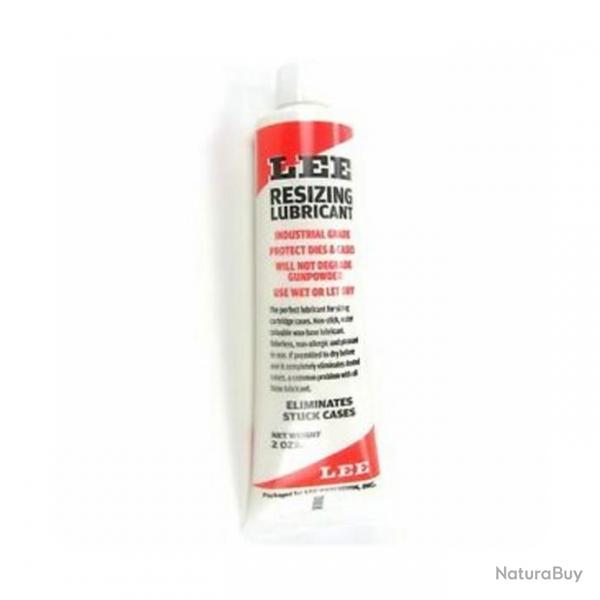 Lubrifiant pour recalibrage de douilles LEE Resizing Lube