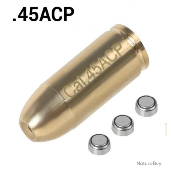 Cartouche laser de rglage calibre 45 ACP