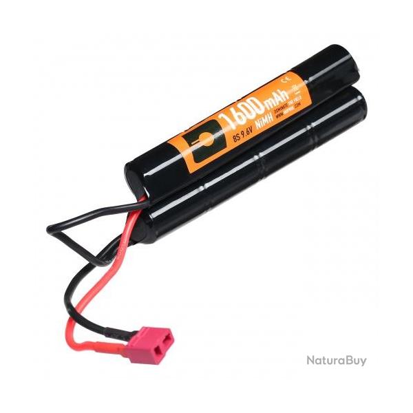 Batterie NiMh 9,6v Double 1600 mAh T-dean (Nuprol)