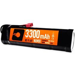 Batterie NiMh 9,6v Large 3300 mAh T-dean (Nuprol)