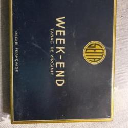 Boîte de cigarettes WEEK-END