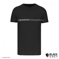 T shirt BLACKGREY SÉCURITÉ PRIVÉE conforme décret READY 24