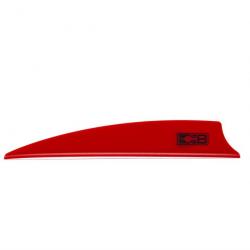 BOHNING - Plumes X-Vanes 3.5" RD RED