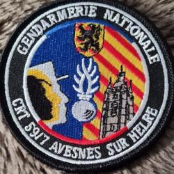 Ecusson gendarmerie Avesnes sur Helre