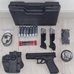 Glock 17 Gen 5 T4E Umarex Pack défense