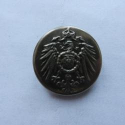 bouton impérial allemand 1871 1914 - diamètre 22 mm
