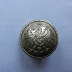 bouton impérial allemand 1870 1889 - diamètre 23 mm