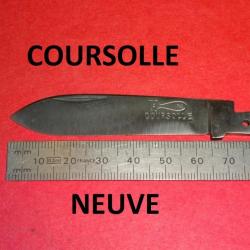 lame couteau COURSOLLE longueur 81mm - VENDU PAR JEPERCUTE (D24B4)