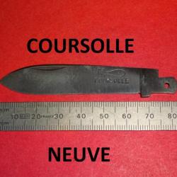 lame couteau COURSOLLE longueur 81mm - VENDU PAR JEPERCUTE (D24B6)