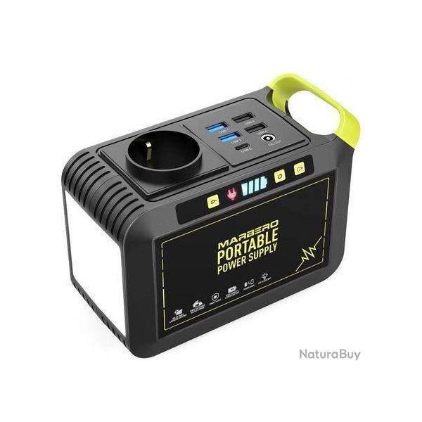 Batterie Externe Portable Prise CA 120W Max - Station nergie 88,8Wh - Gnrateur Electrique Solaire