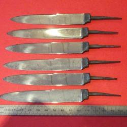 lot de 6 lames de couteaux à DESSERT - VENDU PAR JEPERCUTE (D24B2)