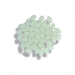 Perles Autain Dures Phospho - Par 20 - Diamètre de 2 x 3 mm