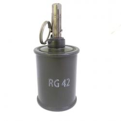 Réplique grenade à main RG-42 URSS Sovietique FACTICE WW2 RG42 cuillère originale