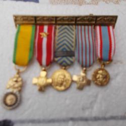 lot mini médailles militaires  algérie   ,neuve